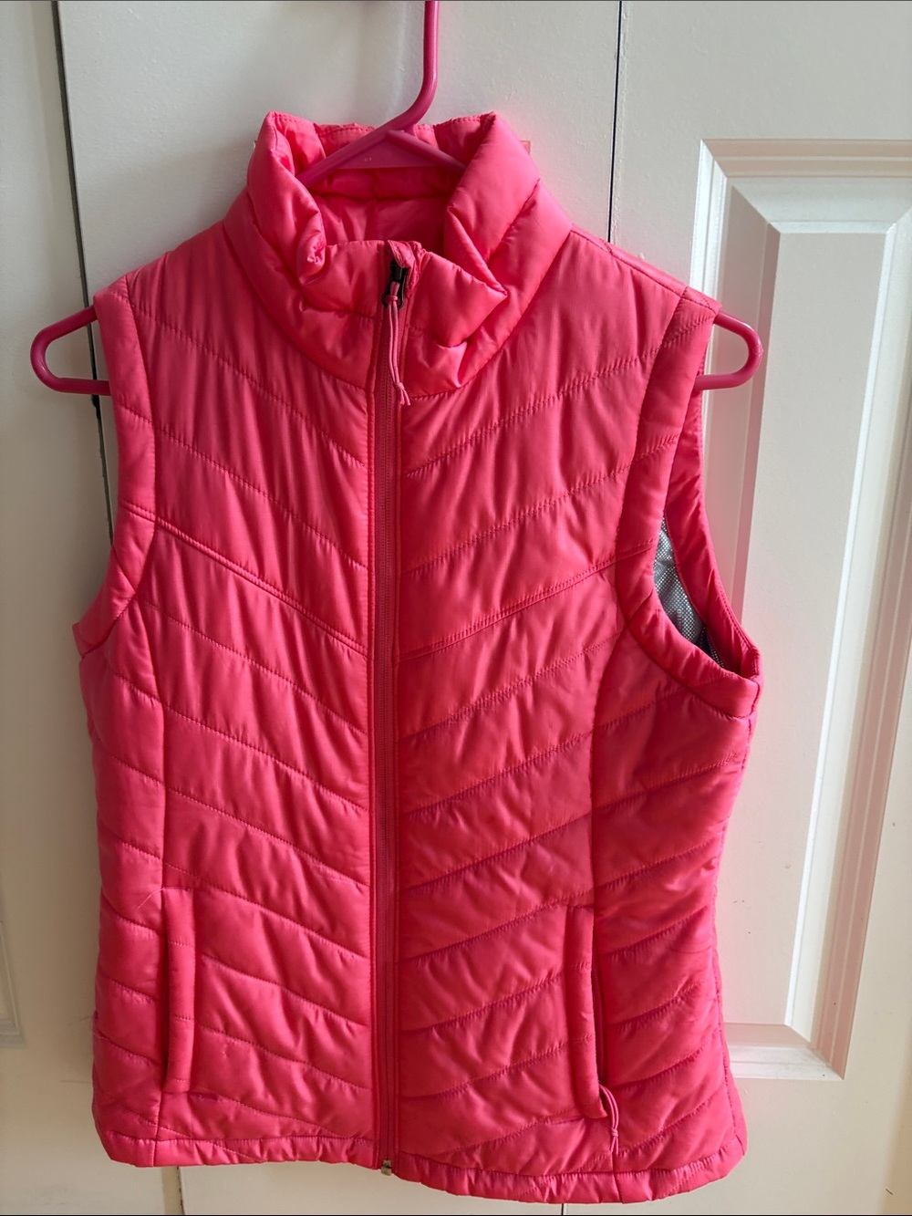 Columbia Hot Pink Quilted Puffer Vest